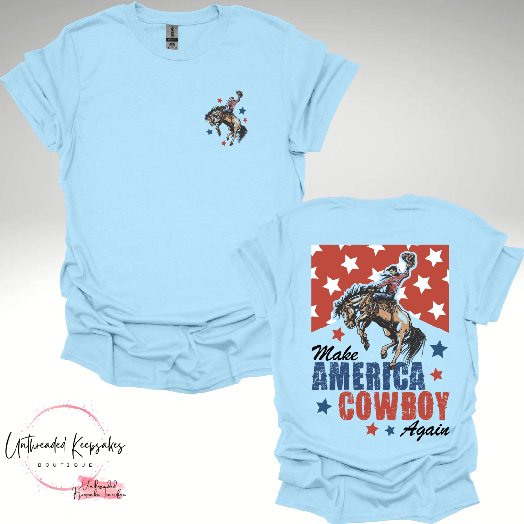 Make America Cowboy Again Graphic T-Shirt