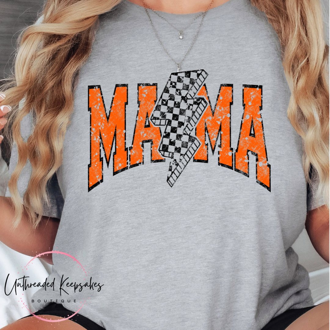 Cute Mama Bolt Halloween  Graphic T-Shirt