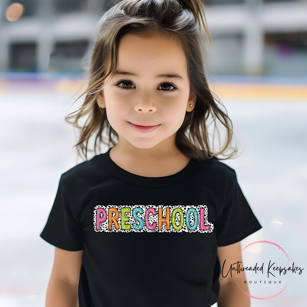 Grade Colorful Dot Letters Toddler/Youth Graphic T-Shirt