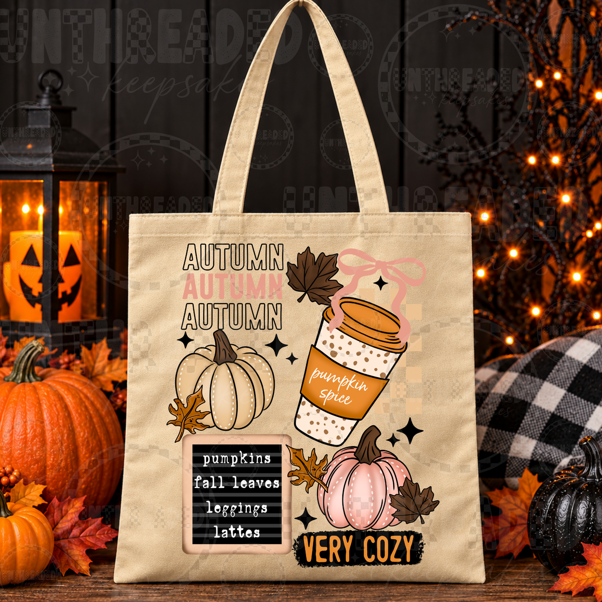 Autumn Pumpkin Spice Very Cozy