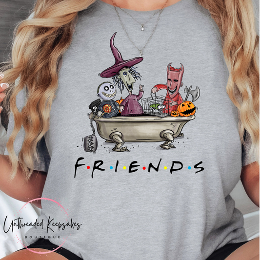 Friends 4 Halloween Graphic T-Shirt