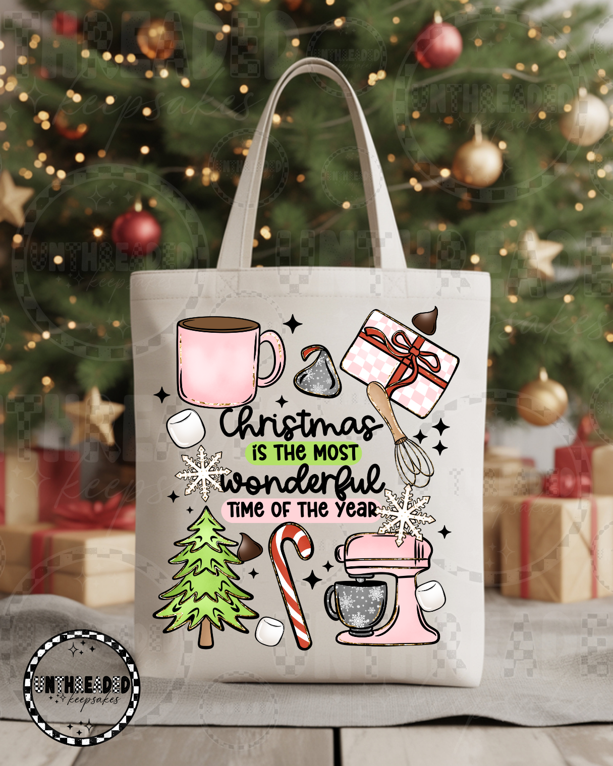 Wonderful Time of the Year Canvas Tote Bag