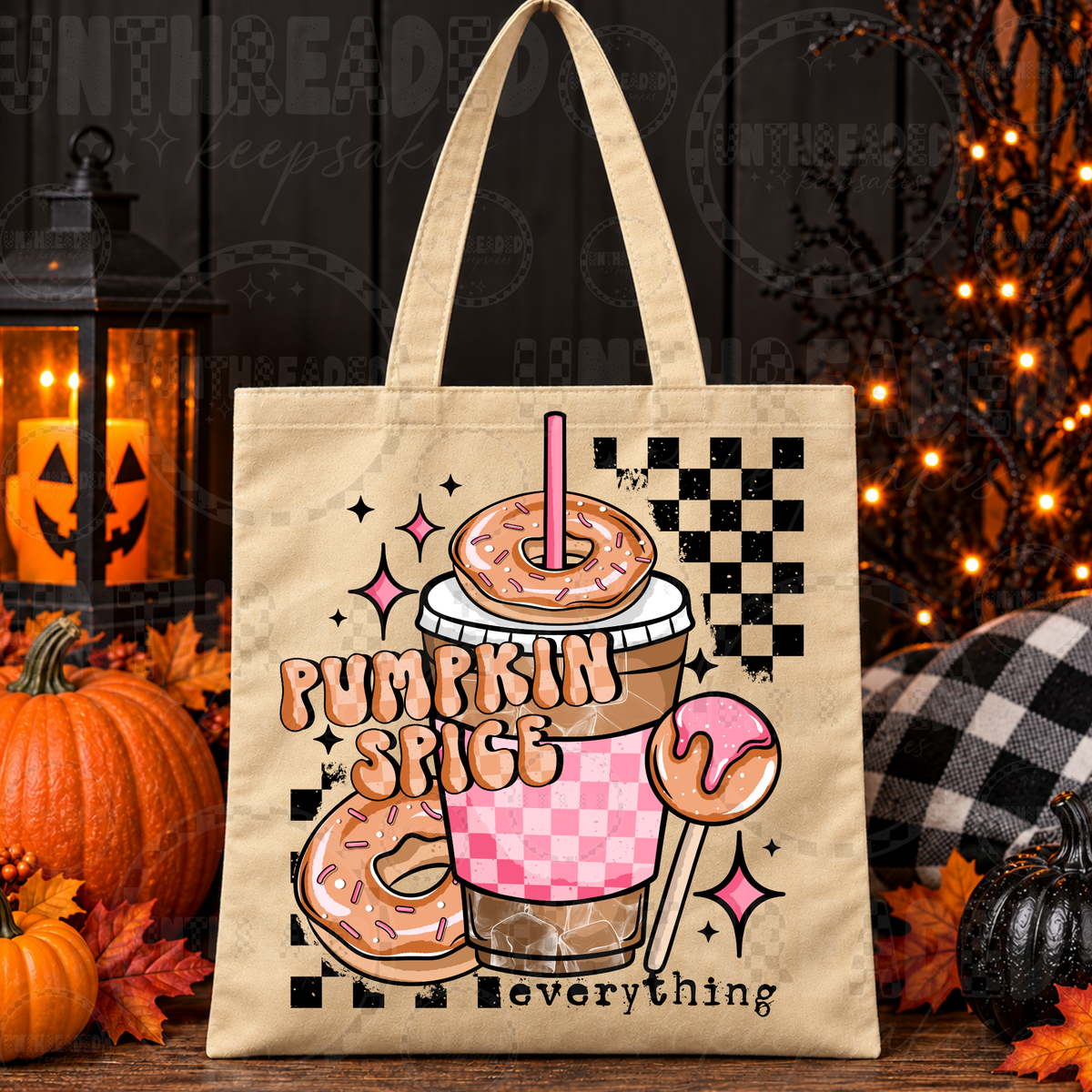 Pumpkin Spice Everything Pink