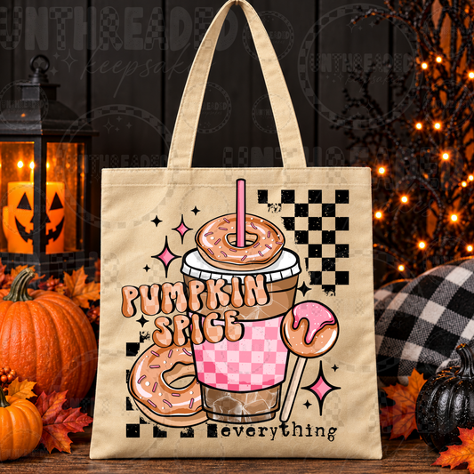 Pumpkin Spice Everything Pink