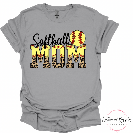 Sport mom graphic t-shirt