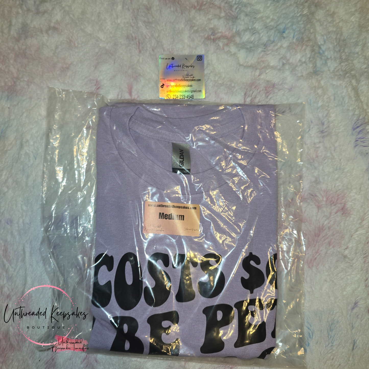 “It Costs Zero Dollars to Be Petty” Graphic Tee – Funny Sass Shirt (Women’s/Unisex Medium)