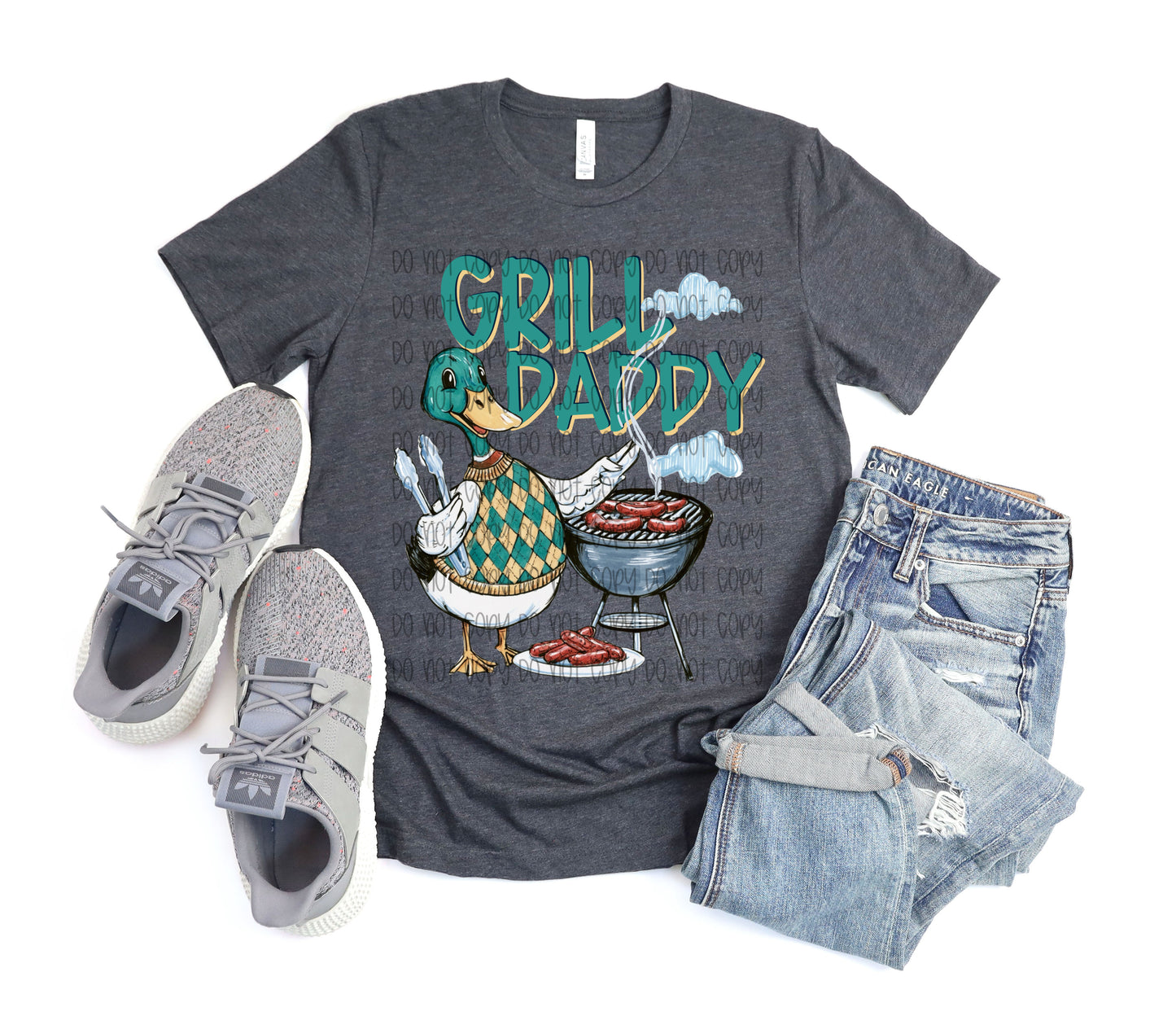 Grill Daddy Unisex Graphic Tee 🍔🦆🔥