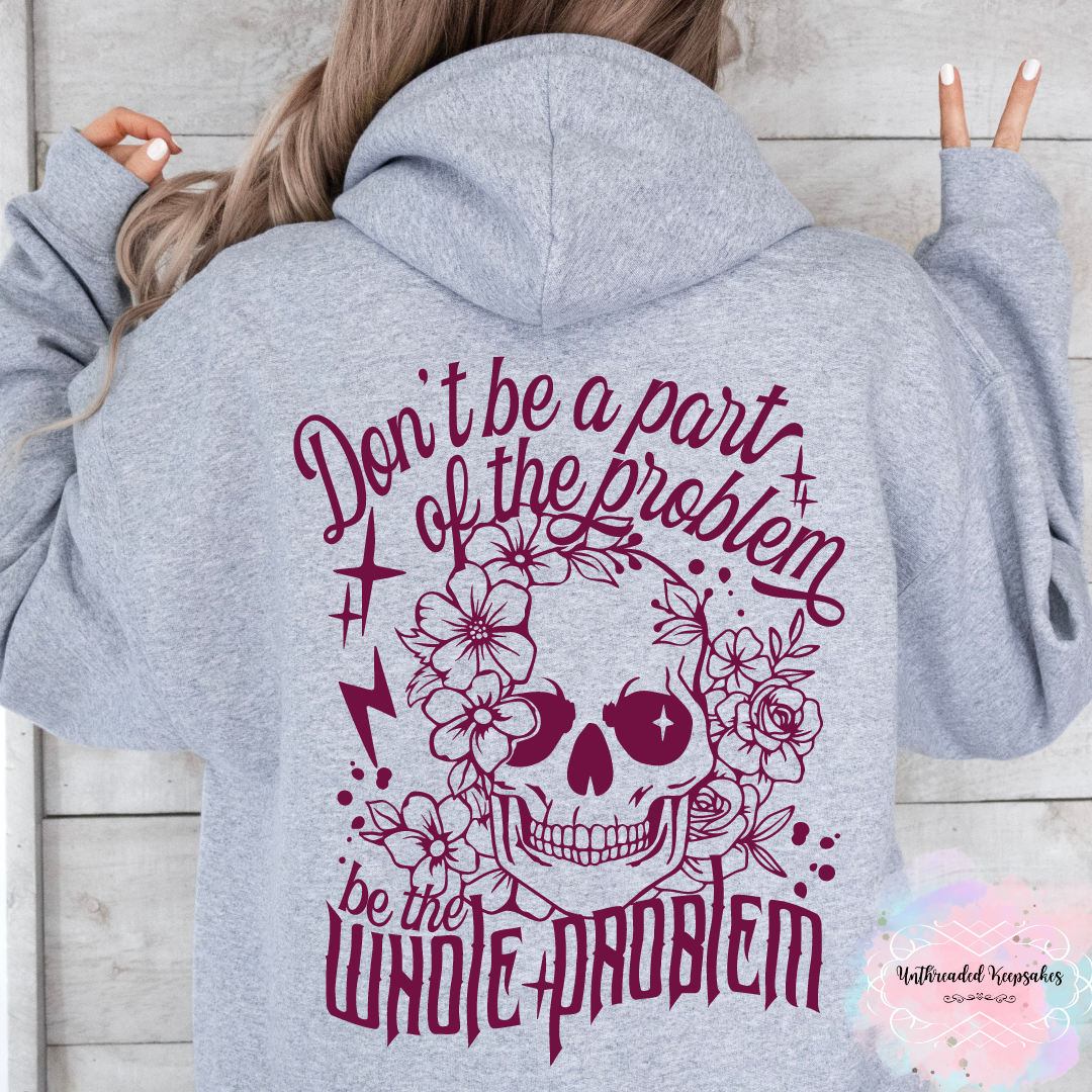 Whole Problem Graphic Hoodie