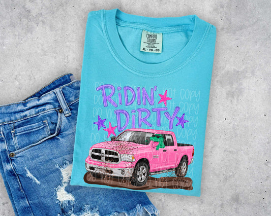 Ridin' Dirty Mudding Graphic Tee