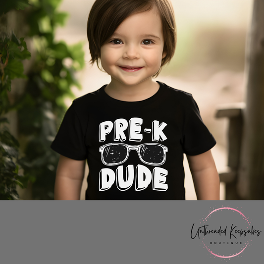 Pre-K Dude Toddler Graphic T-Shirt