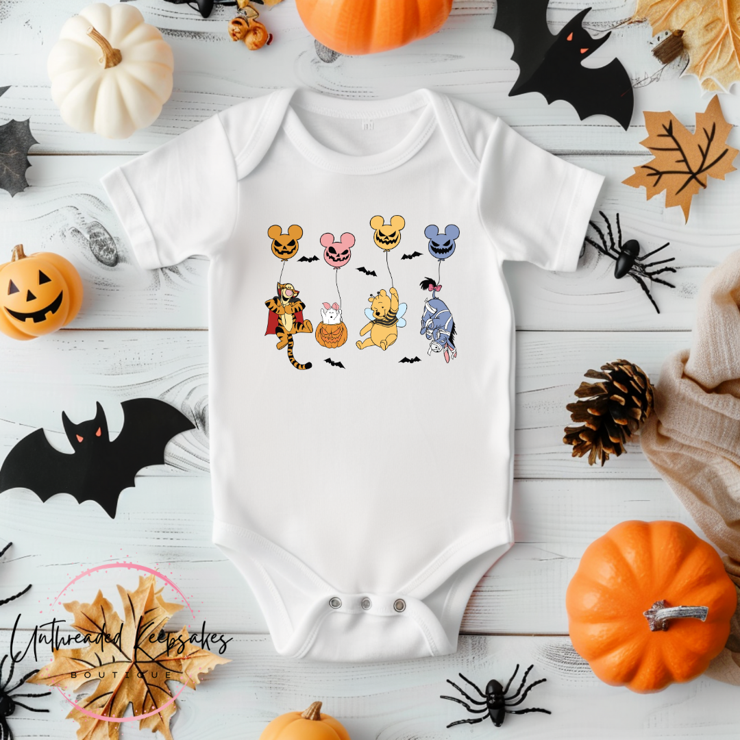 Halloween Bear/Tiger Cute Infant Onesie