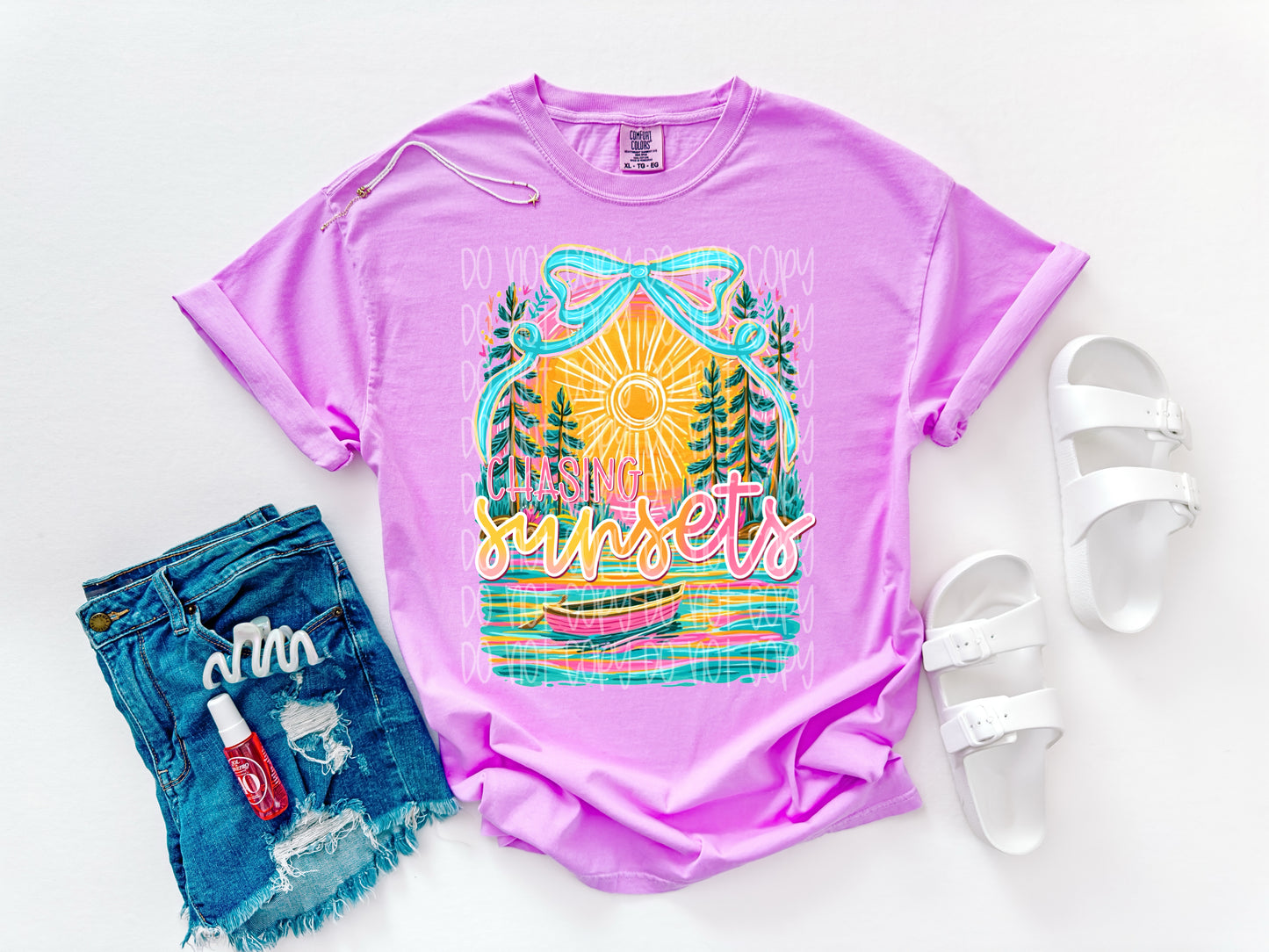 Colorful Sunset Summer T-Shirt