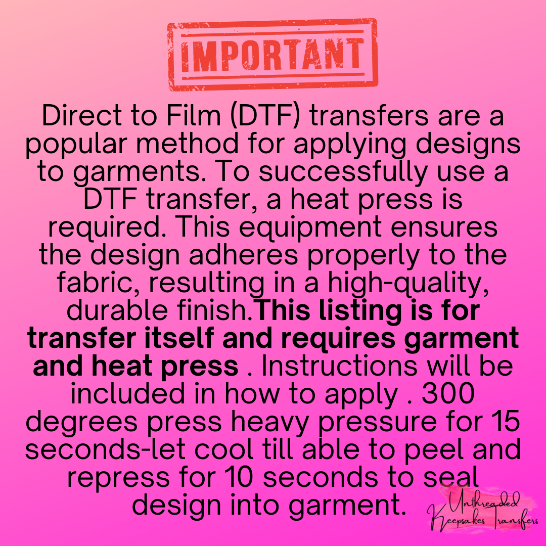 Not Alive to Please With Pocket Direct To Film Transfer