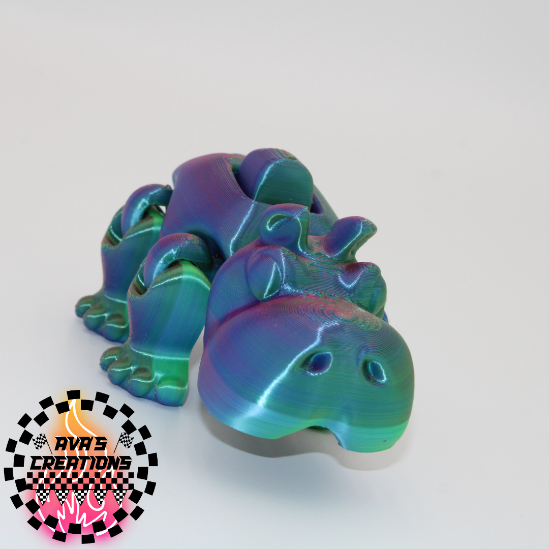 Articulated Hippo Flappy Fidget