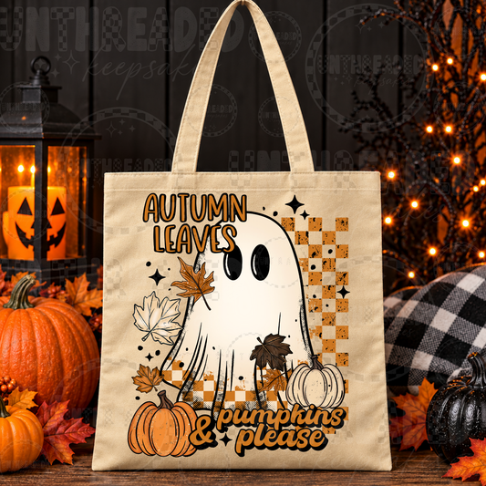 Autumn Leaves Pumpkins Please