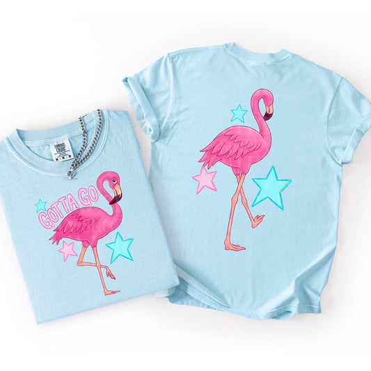 Gotta Go Flamingo Shirt, Funny Flamingo Tee, Beach Summer Graphic Shirt, Vacation Shirt