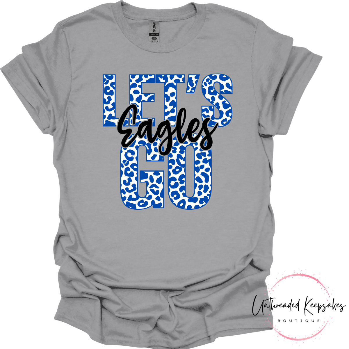 Lets Go Eagles Toddler/Youth/Adult Graphic T-Shirt