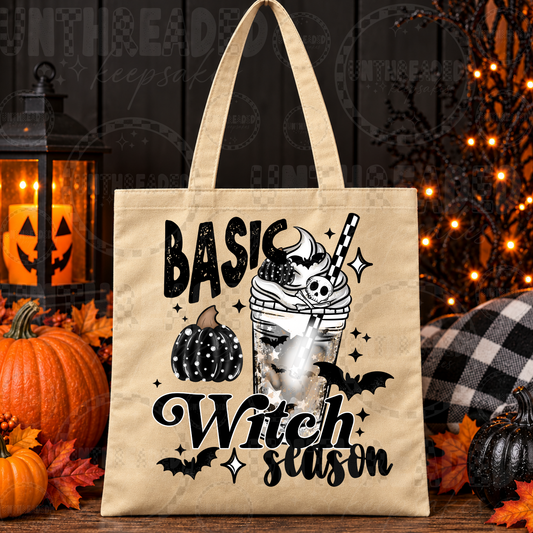 Basic Witch Season Halloween Tote Bag