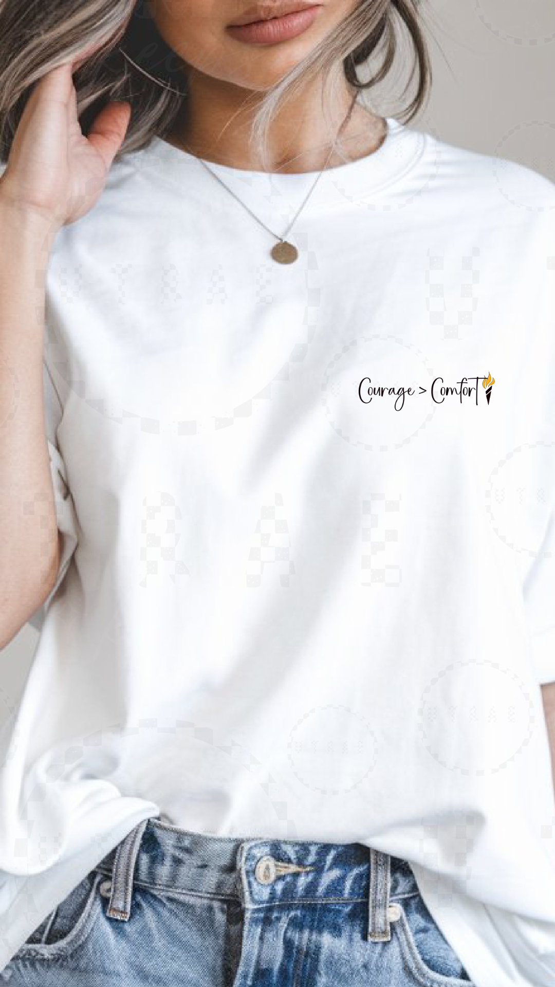 Courage > Comfort Charlie Kirk Memorial Tribute T-Shirt