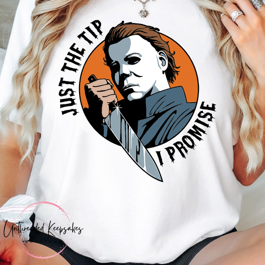 Just The Tip Halloween Graphic T-Shirt