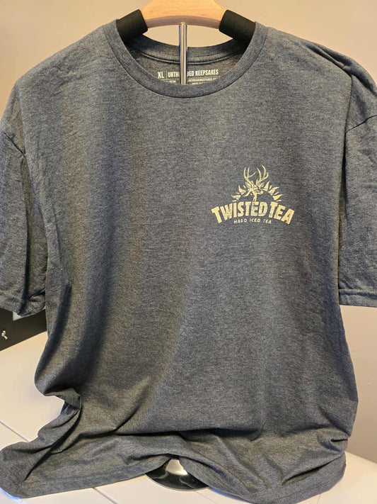 🦌 Twisted Tea Hunting Parody T-Shirt – XL – Funny Graphic Tee