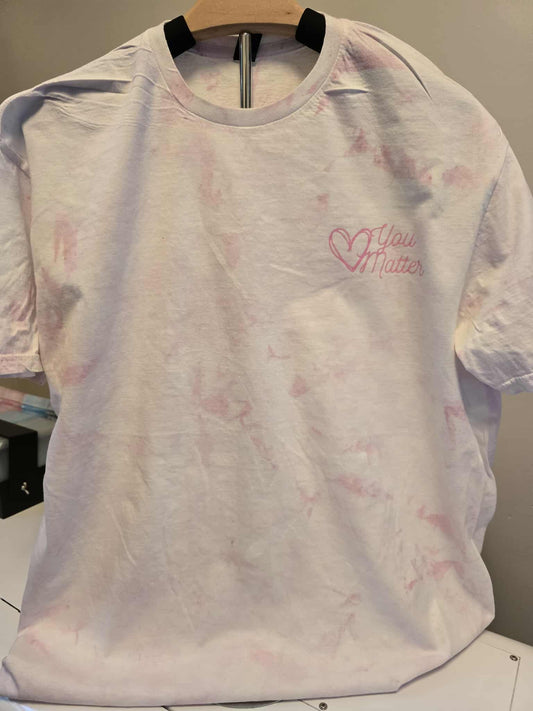 💖 You Matter Kindness T-Shirt – XL – Positive Message Tee