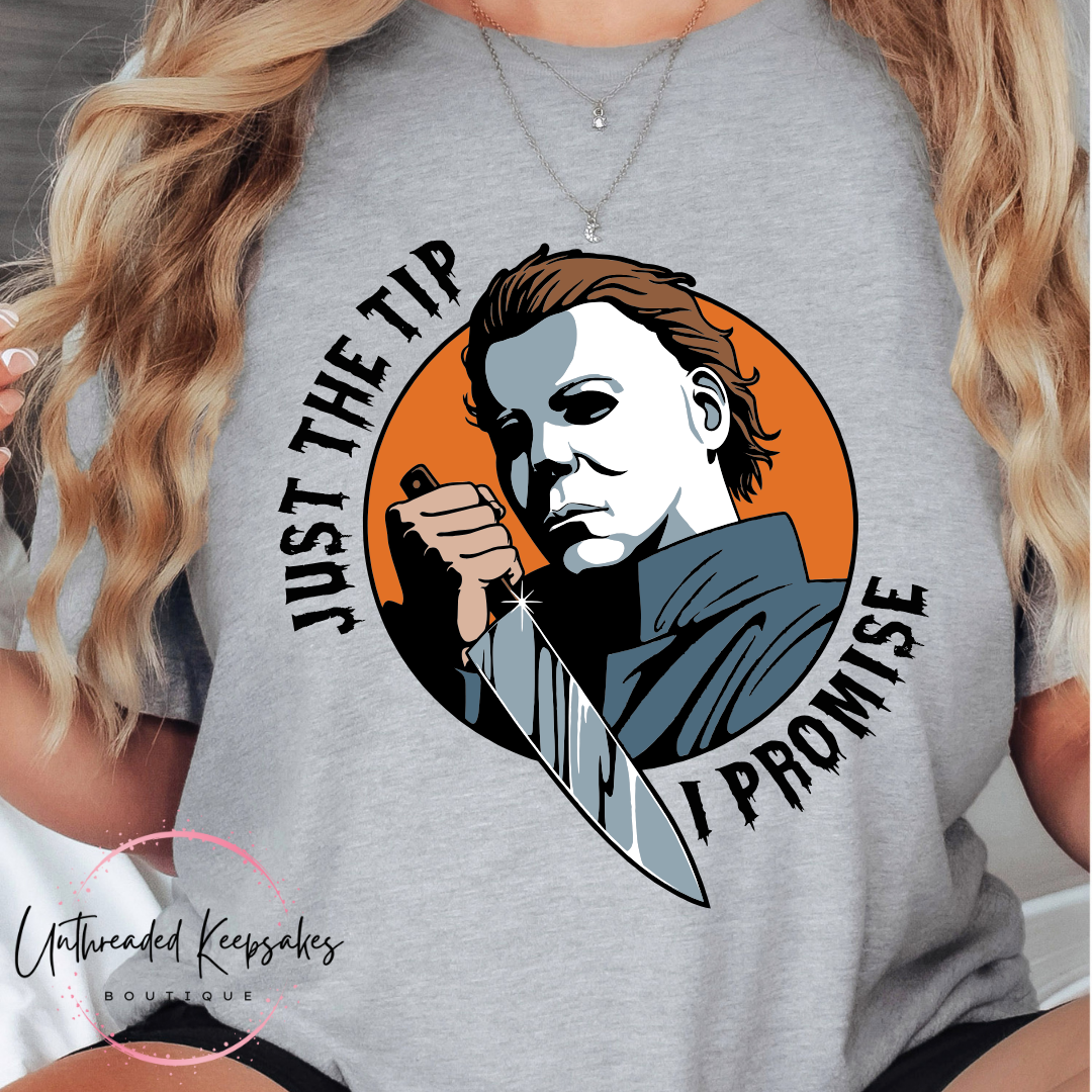 Just The Tip Halloween Graphic T-Shirt