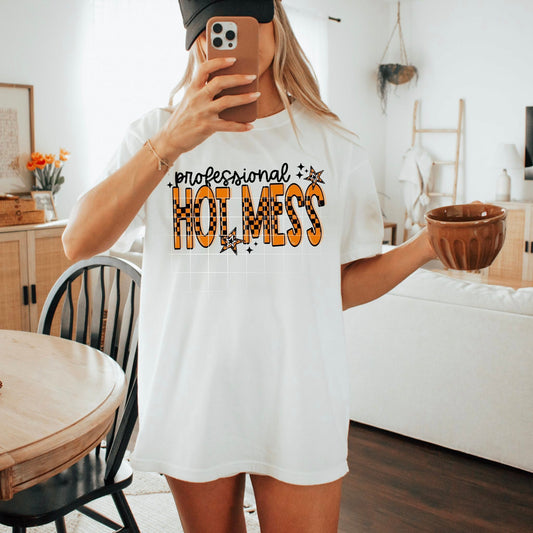 Professional Hot Mess T-shirt-Orange