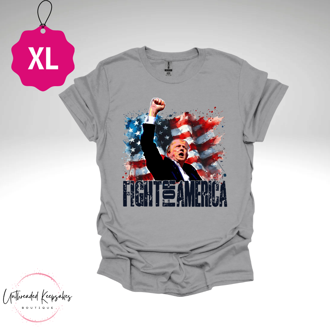 Fight For America Trump  Graphic T-Shirt