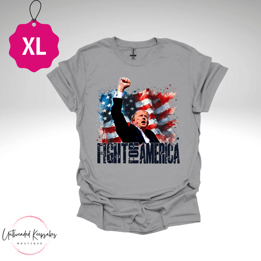 Fight For America Trump  Graphic T-Shirt