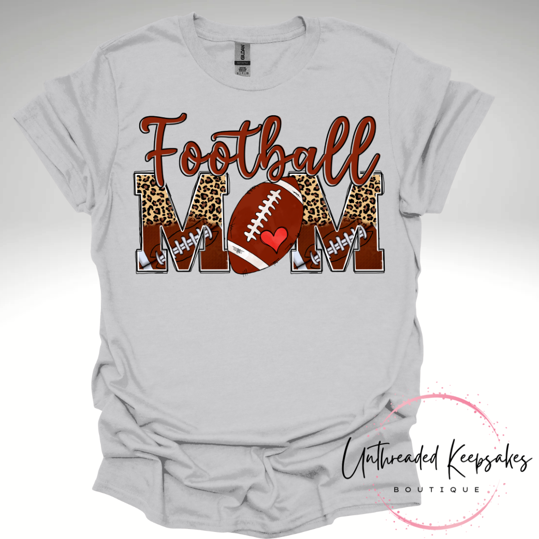 Sports Mom Options Baseball -Soccer-Basketball-Volleyball-Football Cute Graphic T-Shirt