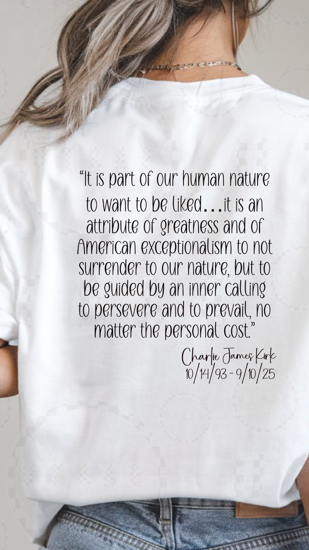 Courage > Comfort Charlie Kirk Memorial Tribute T-Shirt