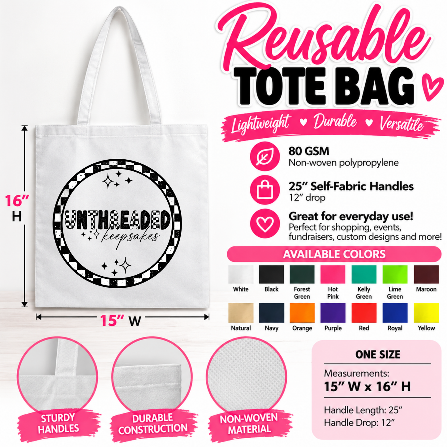 Halloween Coffee Bar Tote Bag