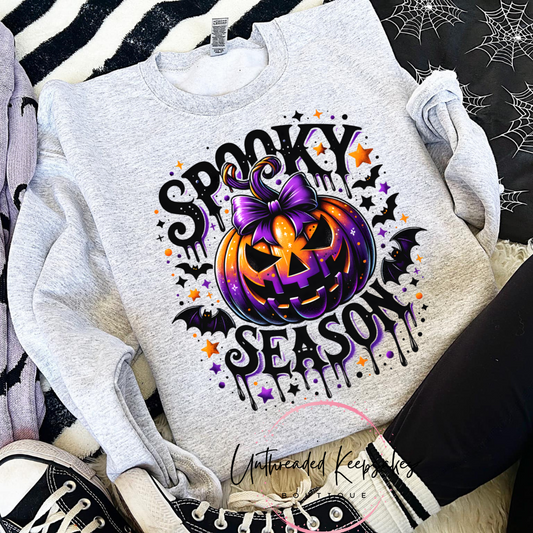 Spooky Season Cute Halloween Graphic Crewneck