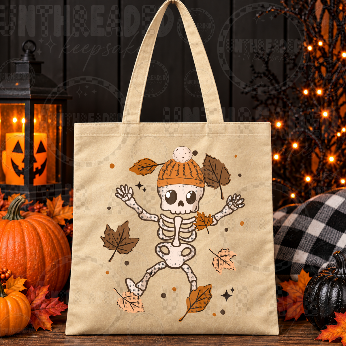 Fall Skeleton Autumn Leaves