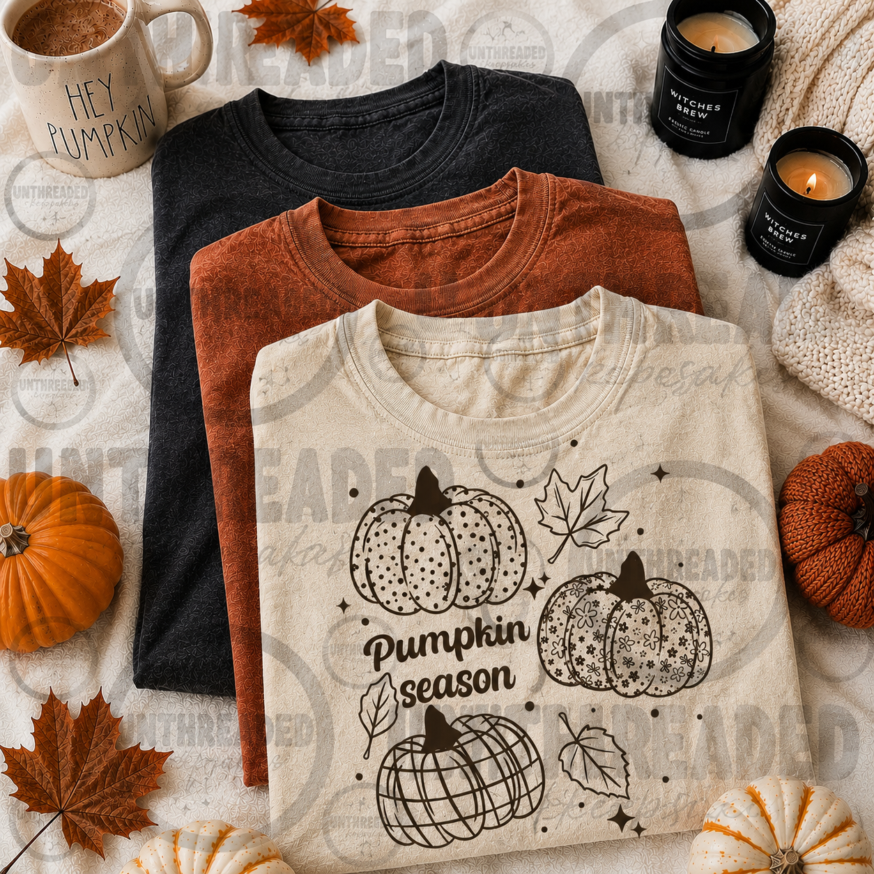 Pumpkin Season Fall Graphic Tee 🎃🍂✨