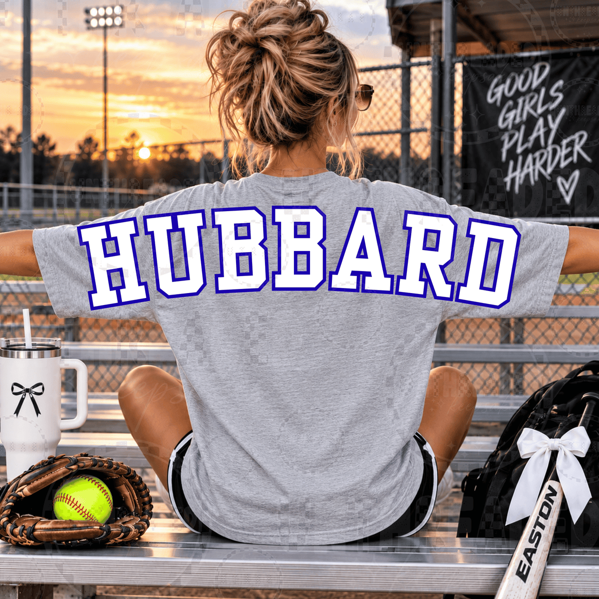 Custom School Spirit Shirt | Oversized Mascot & School Name Tee | Any School or Mascot