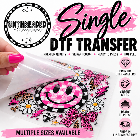 Single DTF Transfer