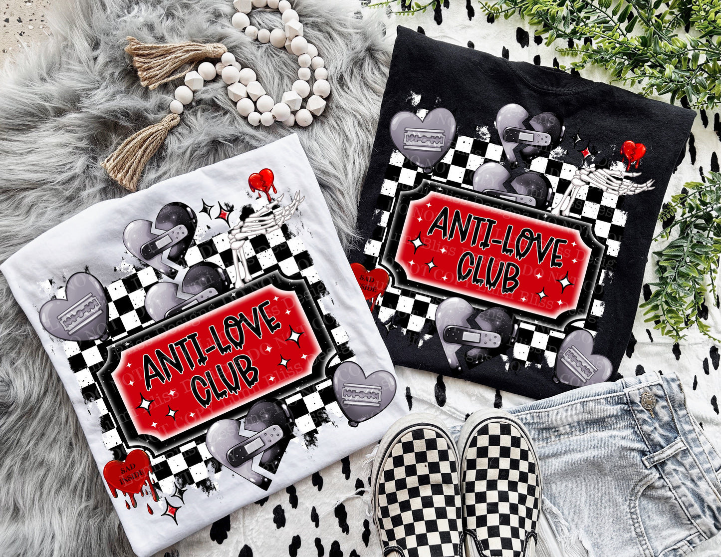 🖤 Anti-Love Club Graphic Tee – Unisex Shirt