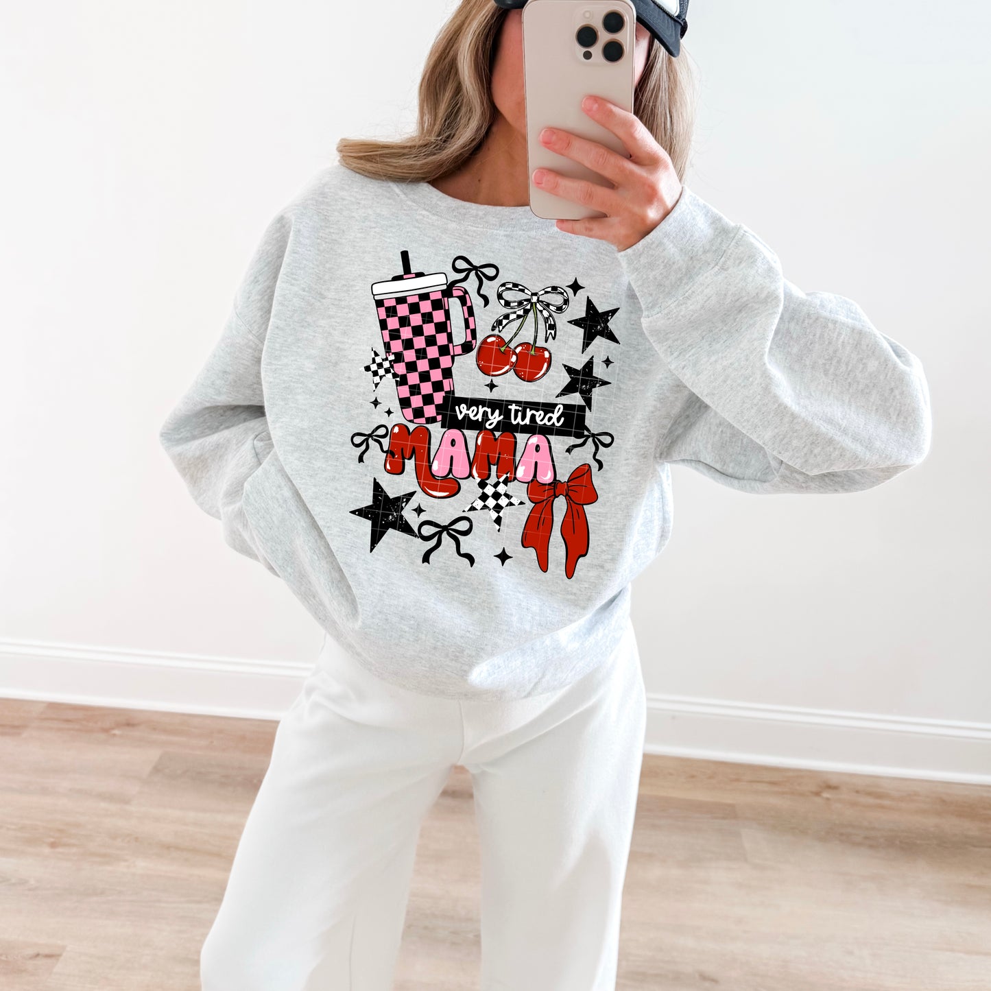 ✨ Very Tired Mama Sweatshirt ✨❤️☕💫