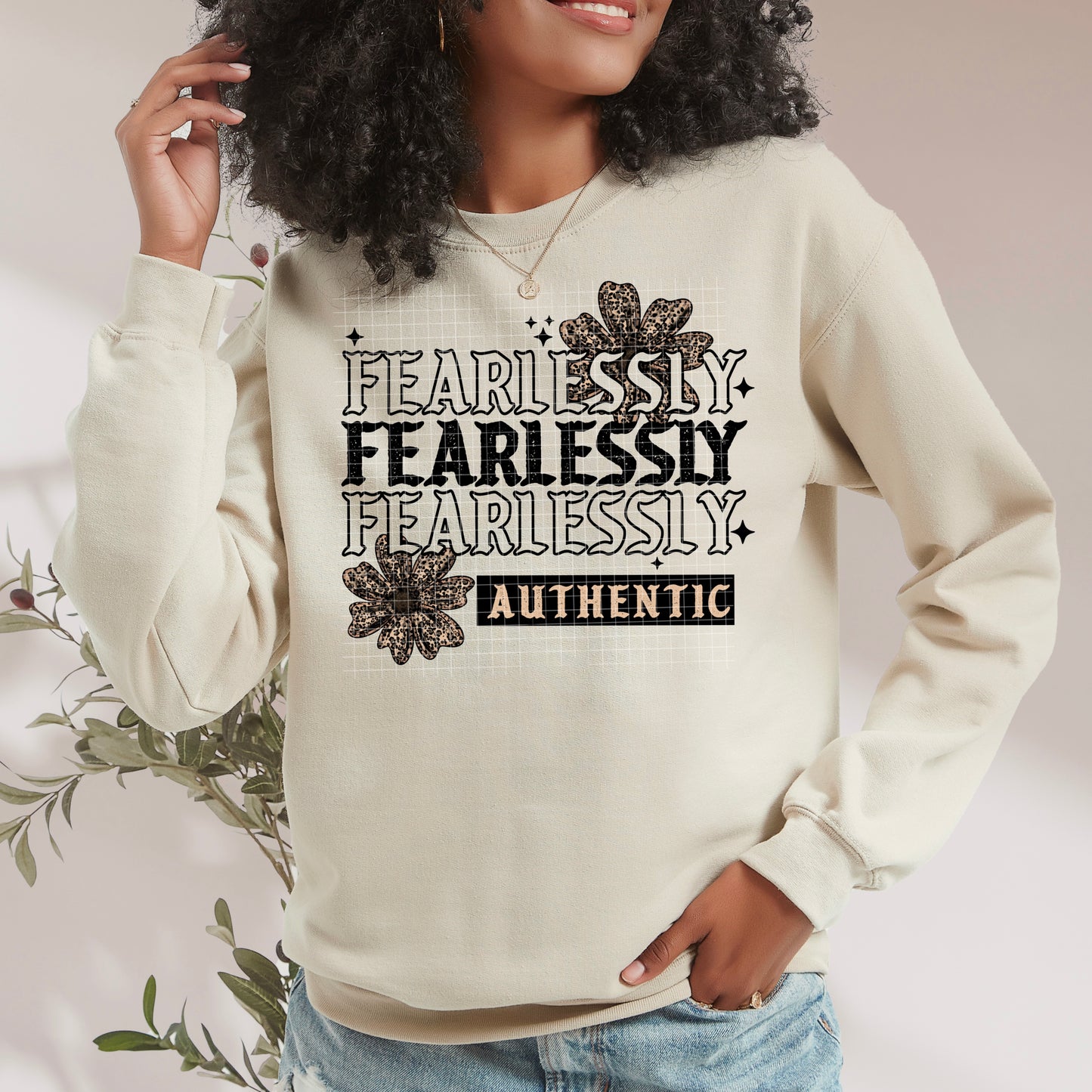 Fearlessly Graphic Crewneck