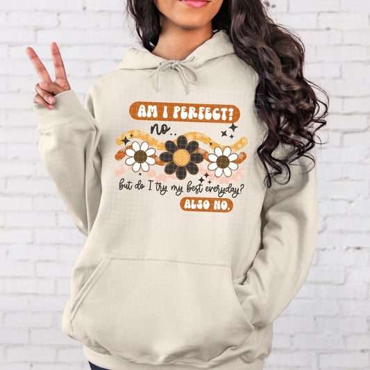 I am Perfect Graphic Hoodie