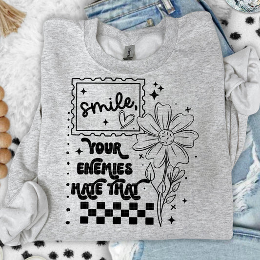 Smile Graphic Crewneck