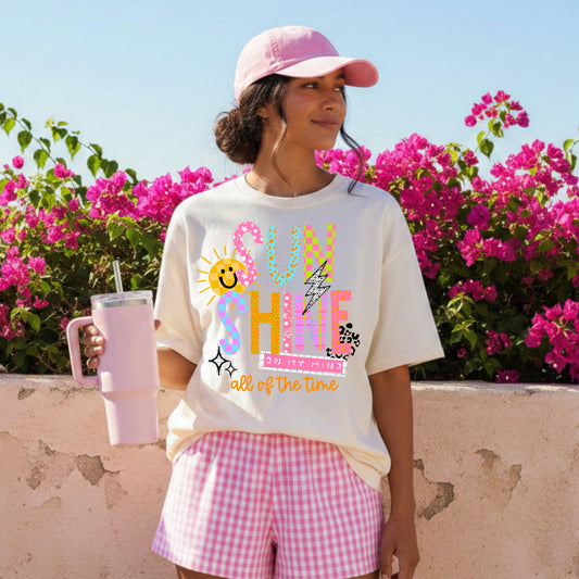Sun Shine All the Time Graphic Tee