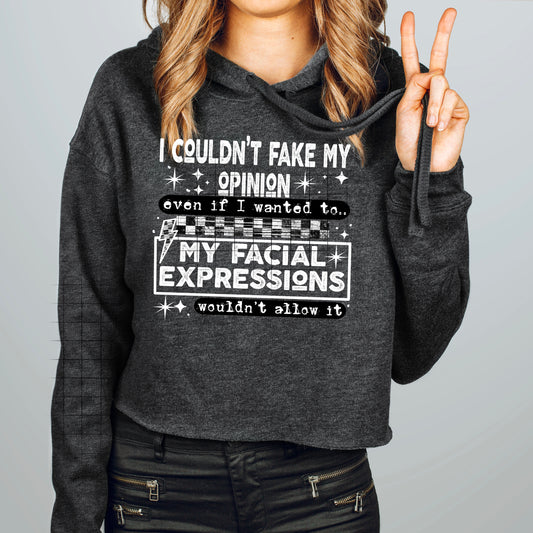 ✨ My Facial Expressions Wouldn’t Allow It Hoodie 🤍⚡⭐