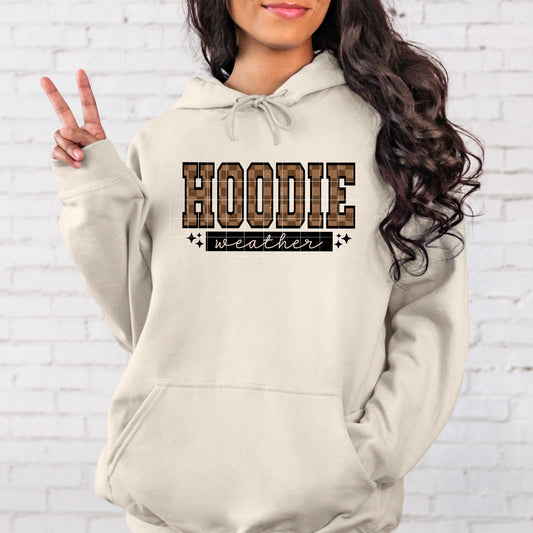 🧥 Hoodie Weather Cozy Graphic Hoodie 🤎