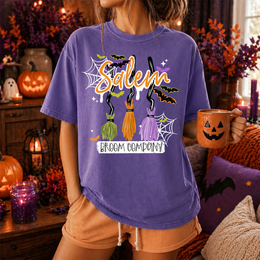 Salem Broom Company Halloween Shirt