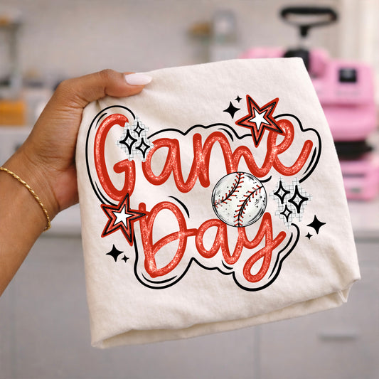 Cute Baseball Game Day Shirt | Team Spirit Apparel ⚾