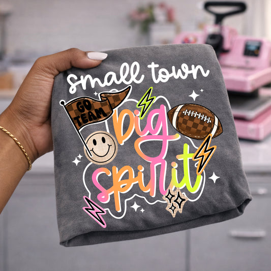 Football Mom Shirt | Friday Night Lights Graphic Tee | Small Town Football Fan Shirt