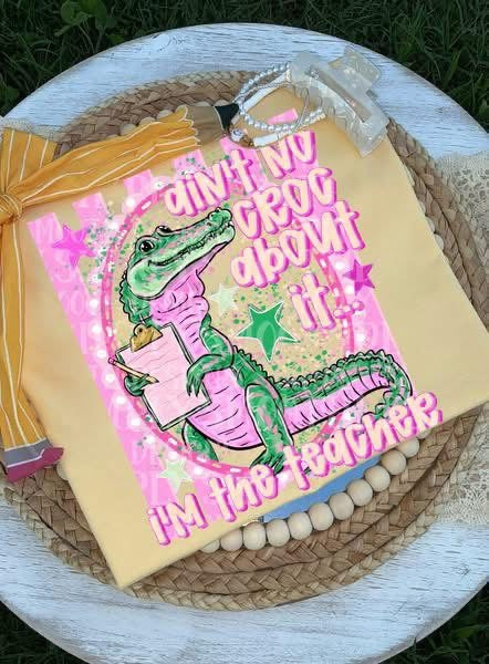 Giving Croc About It Teacher Shirt